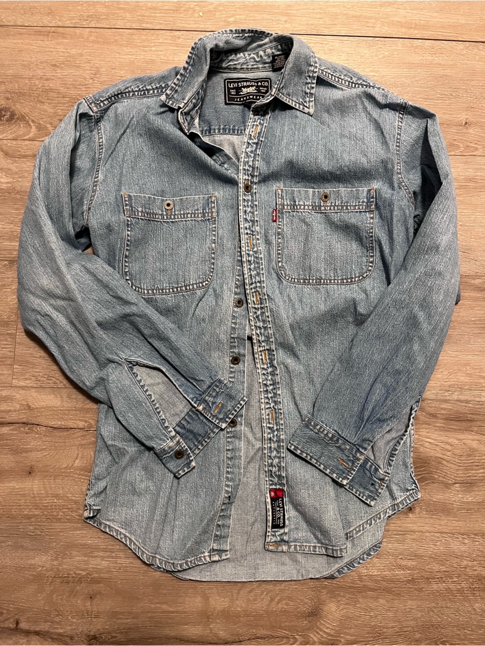 Men’s Levi's Light Blue Denim Work Shirt